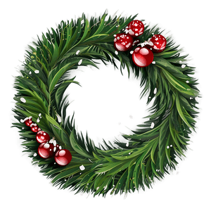 Winter Wreath PNG 05232024 PNG