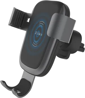 Wireless Car Charger Mount Zikko PNG Image