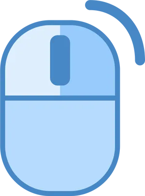 Wireless Computer Mouse Icon PNG Image