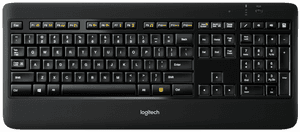 Wireless Illuminated Keyboard K800 - Logitech K800, HD Png Download PNG image with transparent background