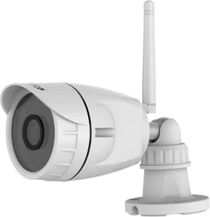 Wireless Outdoor Security Camera PNG Image