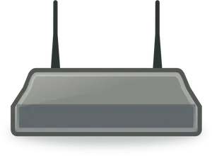 Wireless Router Illustration PNG Image