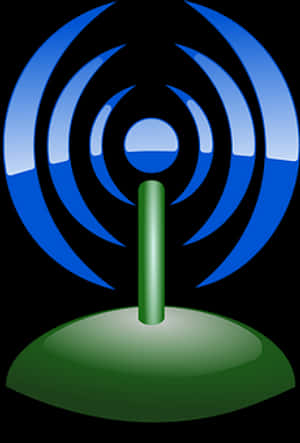Wireless Signal Icon PNG with transparent background