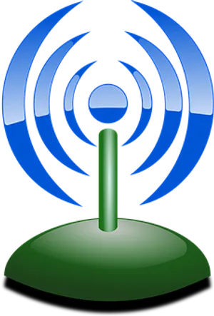 Wireless Signal Icon PNG Image