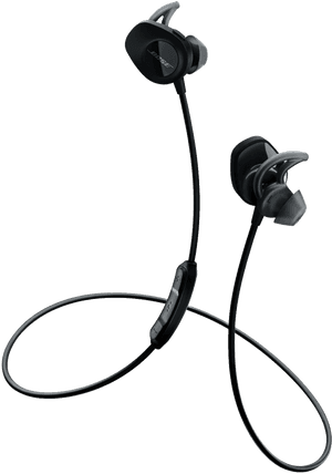 Transparent Earbuds Clipart - Bose Sport Wireless, HD Png Download PNG with transparent background