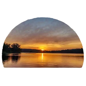 Wisconsin Lakeside Sunset Png Hdp39 PNG Image