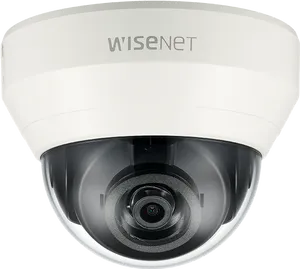 Wisenet Dome Security Camera PNG Image