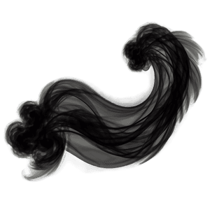 Wispy Black Smoke PNG 78 PNG image with transparent background