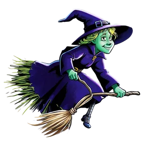 Witch Broom Flight Png 06292024 PNG Image