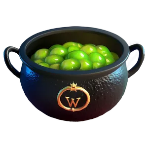 Witch Cauldron D PNG Image