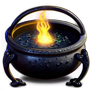 Witch's Cauldron Magic Png 48 PNG Image