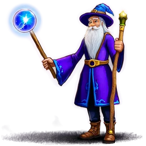 Wizard In Grand Hall Png 85 PNG Image