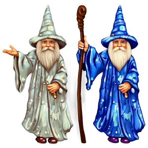 Wizard In Mystic Moonlight Png 06112024 PNG Image