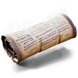 Wizard Spell Scroll Paper Png 06262024 PNG Image