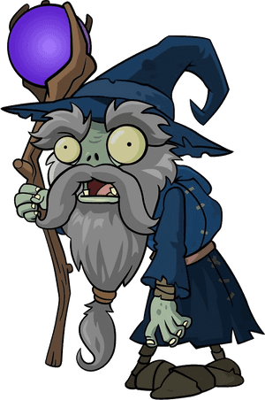 Dark Wizard Png - Plants Vs Zombies 2 Zumbi, Transparent Png PNG with transparent background