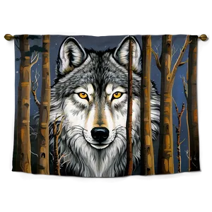 Wolf Tapestry Png 45 PNG Image