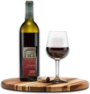 Wollersheim Winery Carignan Red Wine PNG Image