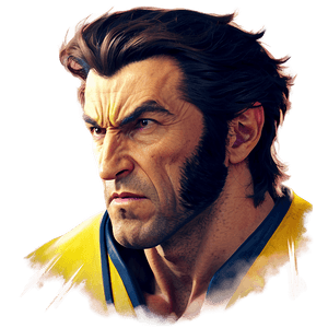 Wolverine Character Art PNG ckm PNG image with transparent background