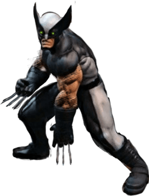 #xforcewolverine #blackandgray #wolverine #claws #marvelcomics - Wolverine, HD Png Download PNG image with transparent background