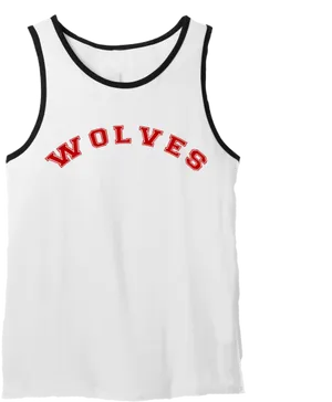 Wolves Team Sports Tank Top PNG Image