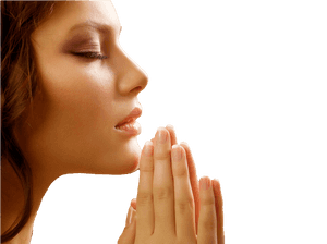 Transparent Woman Hand Png - Praying Woman Images Png, Png Download PNG with transparent background
