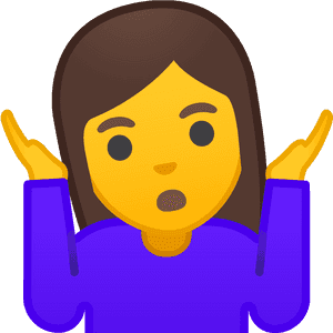 Woman Shrugging Icon - Dont Know Emoji Png, Transparent Png PNG image with transparent background