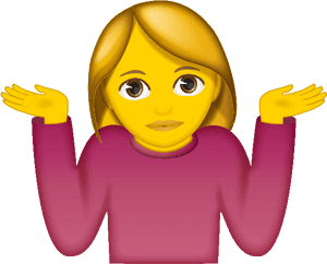 Shrugging Emoji, HD Png Download PNG image with transparent background