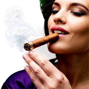 Woman Smoking Cigar Png 43 PNG Image