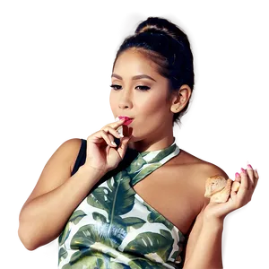 Woman Smoking Cigar Png Pwr PNG Image