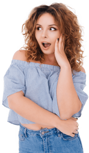 Woman Open Mouth Png, Transparent Png PNG image with transparent background