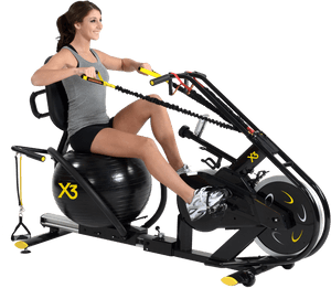 Girl On Bike - Ball Bike X3, HD Png Download PNG with transparent background