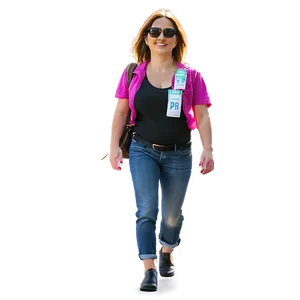 Woman Walking C PNG Image