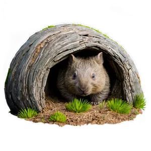 Wombat Burrow Png 58 PNG Image