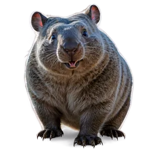 Wombat Cartoon Png 26 PNG Image