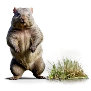 Wombat In Action Png 06252024 PNG Image