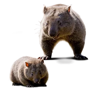 Wombat In Action Png Cvy65 PNG Image