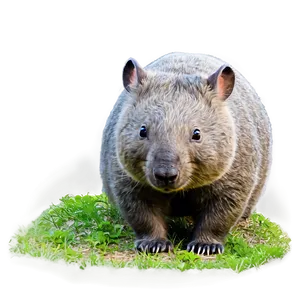 Wombat In The Wild Png 2 PNG Image