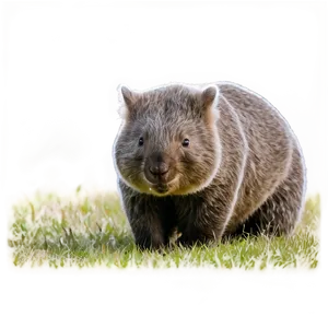 Wombat In The Wild Png Bfa51 PNG Image