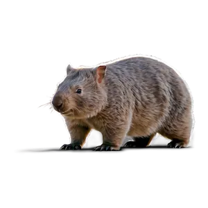 Wombat Side View Png Ddc62 PNG Image