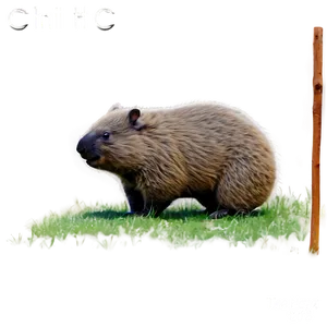 Wombat Sketch Png Lvu PNG Image