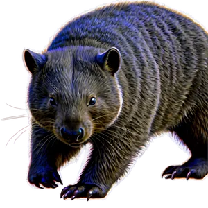 Wombat Sketch Png Sln6 PNG Image