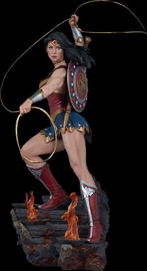 Wonder Woman Exclusive Premium Format Statue - Wonder Woman Premium Format Statue, HD Png Download PNG image with transparent background