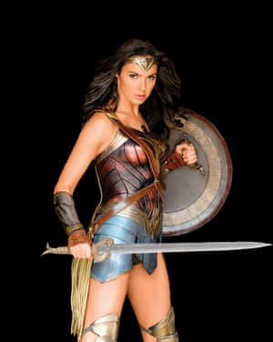 Transparent Gal Gadot Wonder Woman Png - Gal Gadot Wonder Woman Shield, Png Download PNG with transparent background