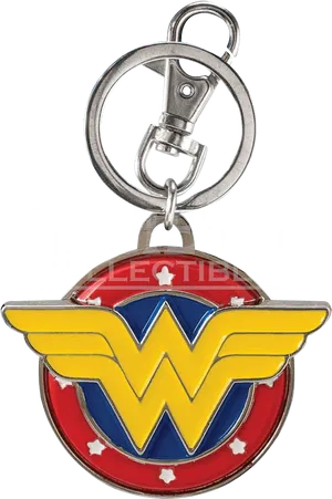 Wonder Woman Logo Keychain PNG Image