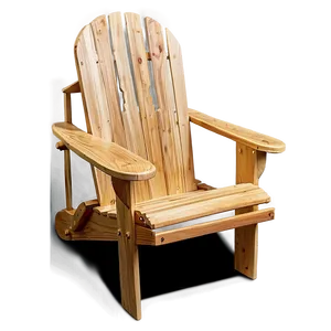 Wood Adirondack Chair Png Pdv PNG Image