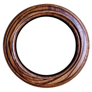 Wood Circle Design Png 06282024 PNG Image