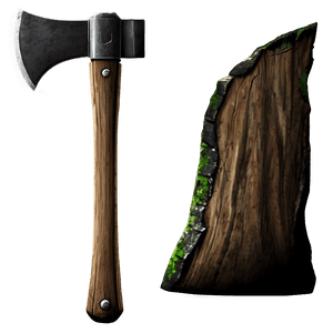 Woodcutting Axe Clipart PNG gat PNG image with transparent background
