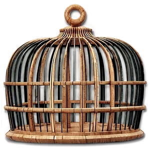 Wooden Bird Cage Png 47 PNG Image