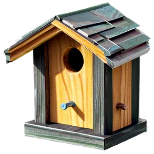 Wooden Birdhouse Png 06292024 PNG Image