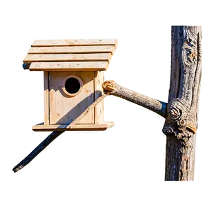 Wooden Birdhouse Png 06292024 PNG Image